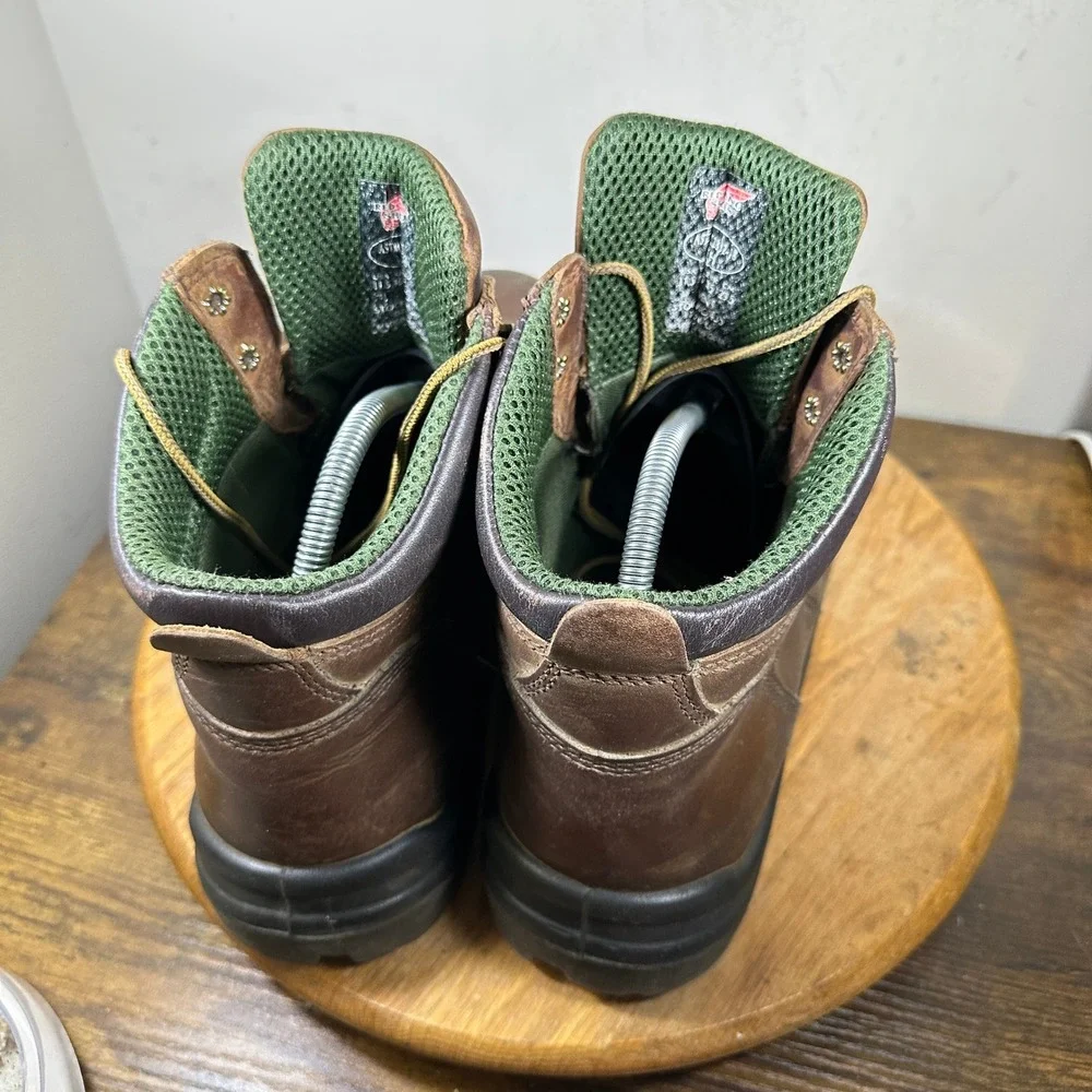 Red Wing Shoes 435 Mens 11.5 H Brown Leather Waterproof EH Boots ASTM F2892-18